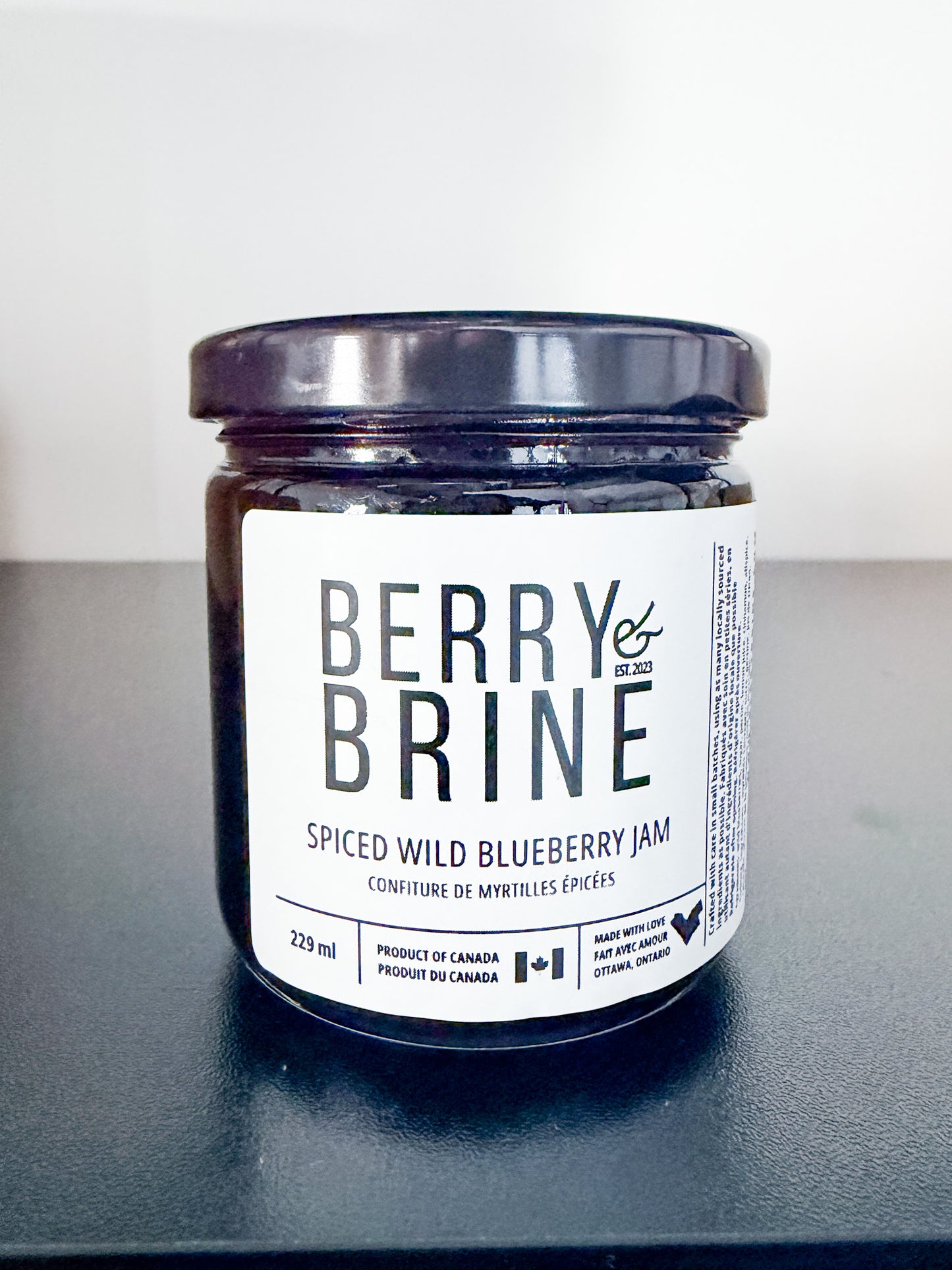 Spiced Wild Blueberry Jam