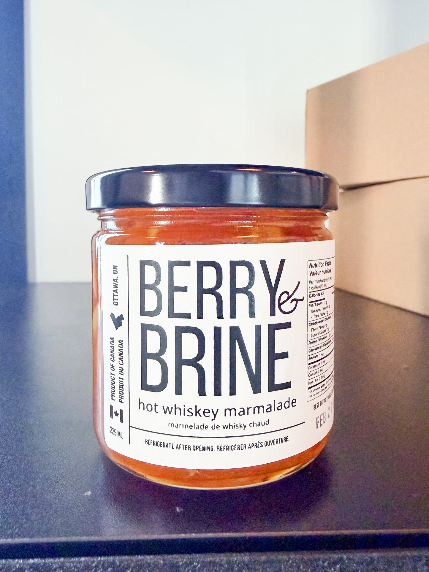 Hot Whiskey Marmalade