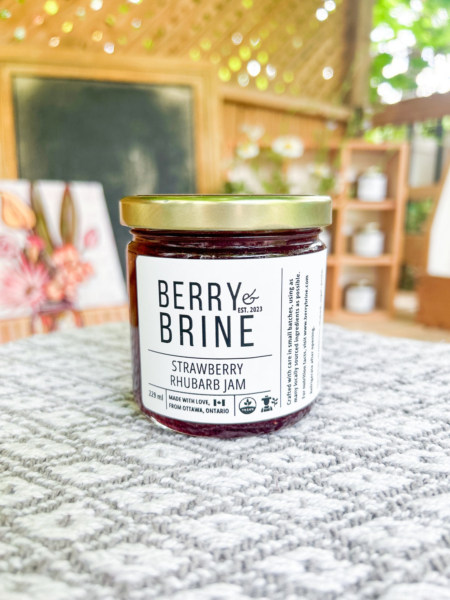 Strawberry Rhubarb Jam