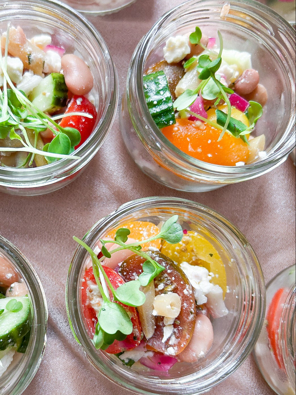 Dilly bean & feta salad