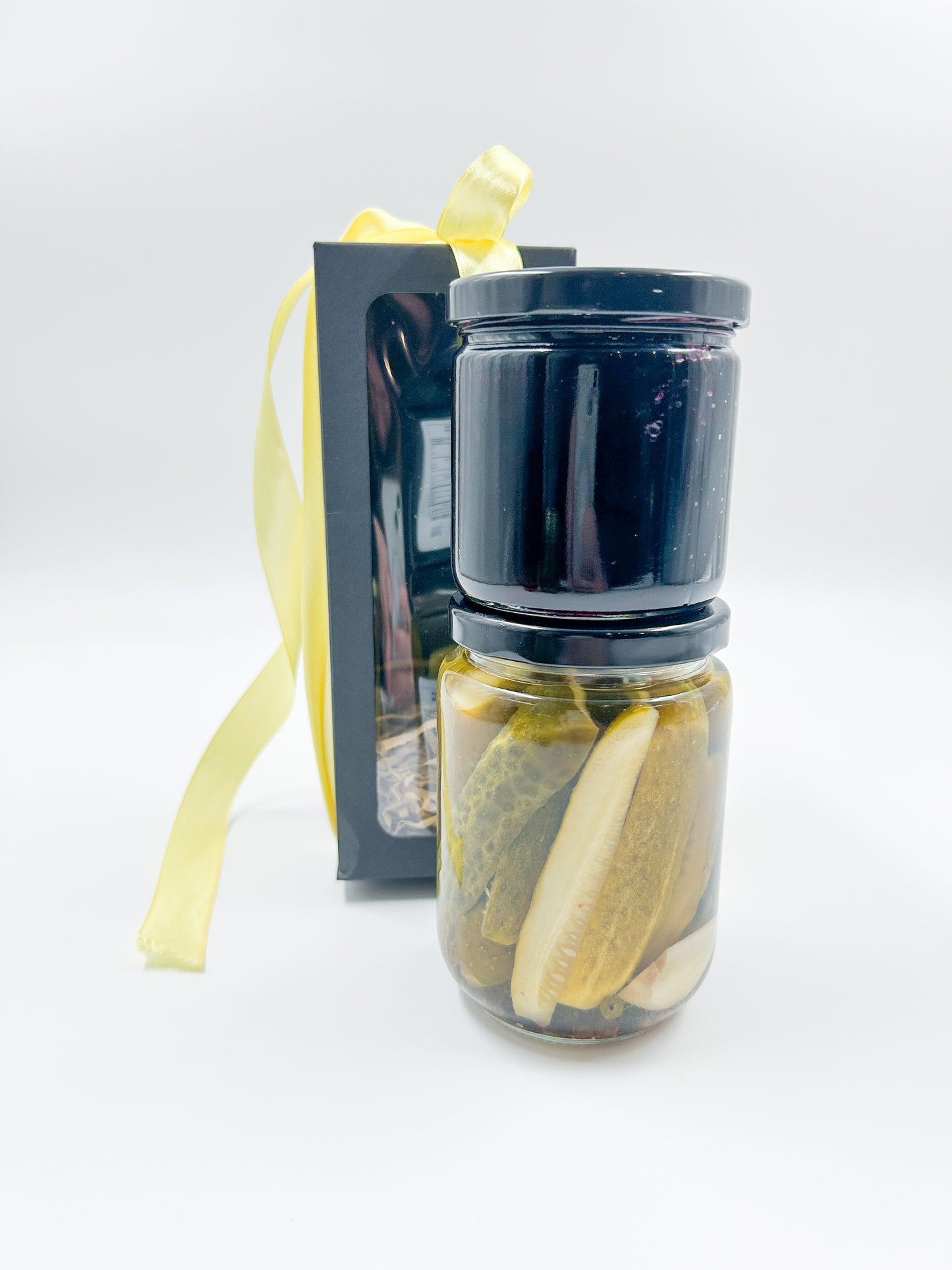 Spiced Wild Blueberry Jam & Garlic Dill Pickle Spears Gift Set