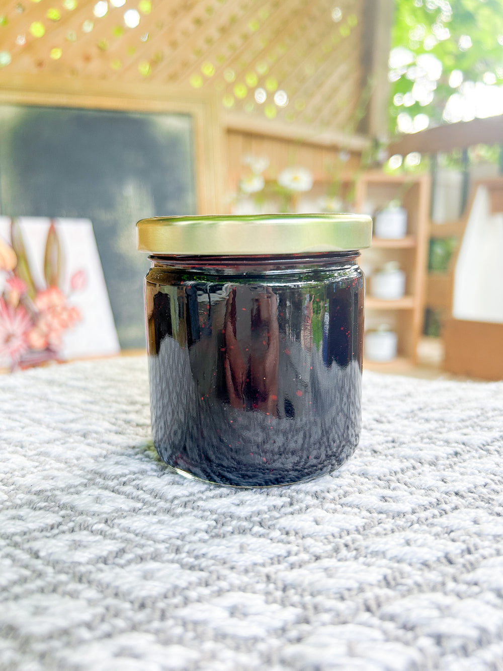 Spiced Wild Blueberry Jam